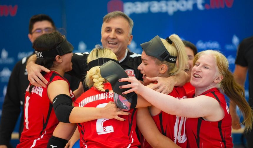 Büyükşehir’in Kadın Goalball Takımı Avrupa İkincisi