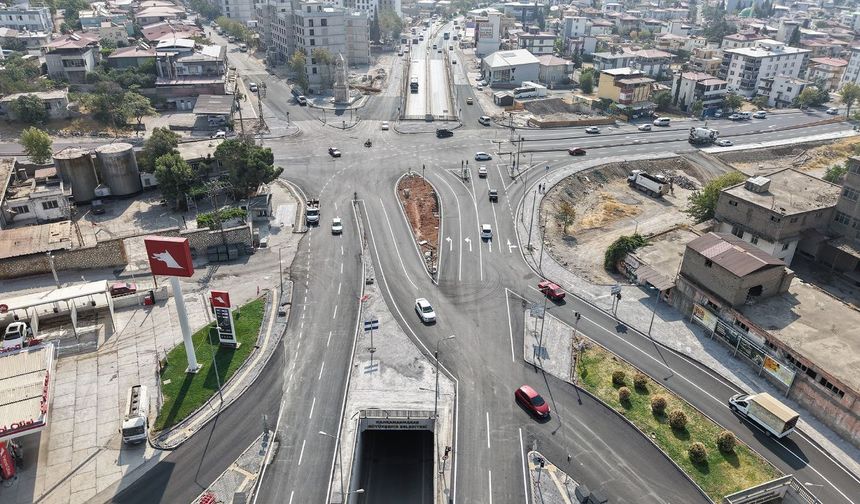 Tevfik Kadıoğlu Kavşağı’nda Trafik Akışını Rahatlatacak Düzenlemede Sona Gelindi