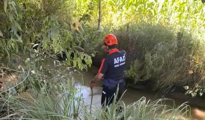 Kahramanmaraş'ta sulama kanalına düşen 2 yaşındaki çocuk kurtarılamadı
