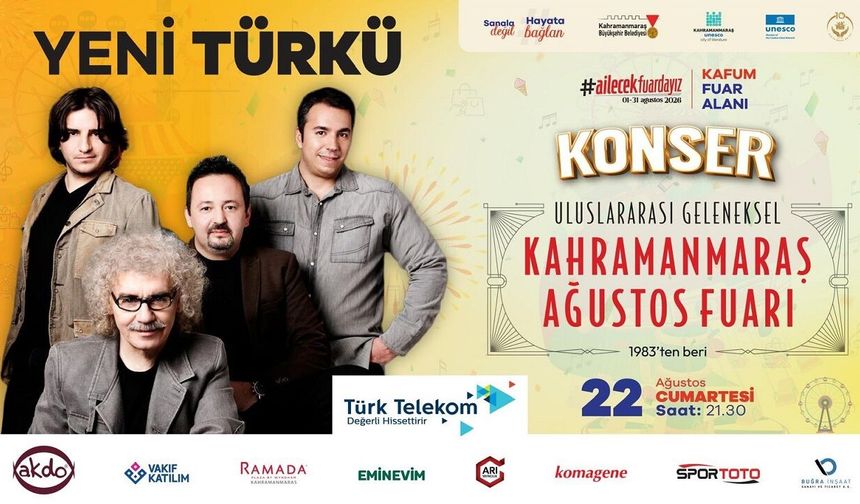 Geleneksel Ağustos Fuarı’nda “Yeni Türkü” Şarkıları Yankılanacak
