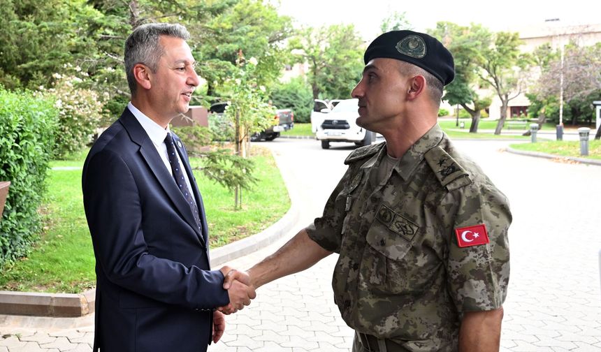 Garnizon Komutanı Tuğgeneral Hakan Kan’dan KSÜ’ye Ziyaret