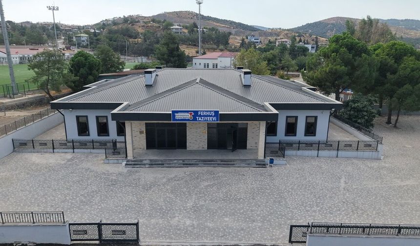 Büyükşehir’in Ferhuş Taziyeevi Hizmete Açılıyor