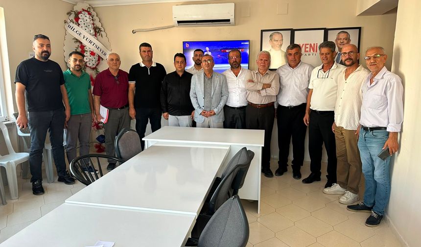 Kahramanmaraş Yeni Parti De Kongre Süreci Öncesi Güçlü Birliktelik: 11 İlçe Başkanından Ünal Ateş’e Tam Destek!