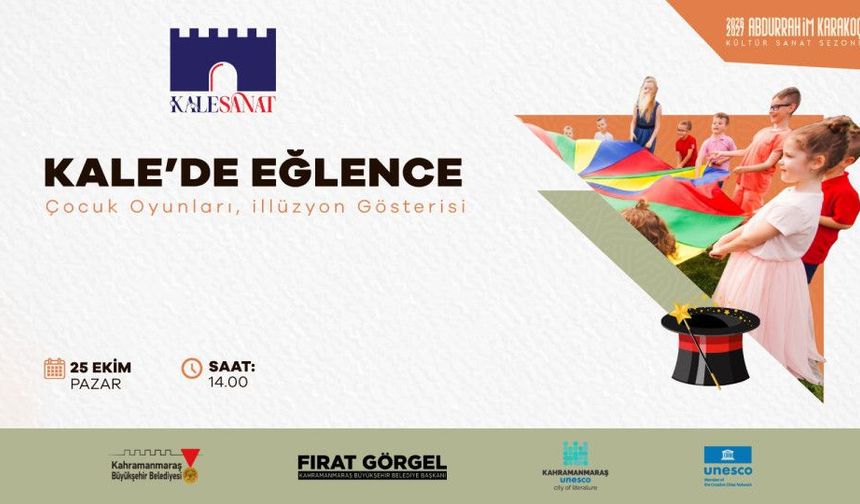Büyükşehir’den Çocuklara Kalede Eğlence Dolu Hafta Sonu