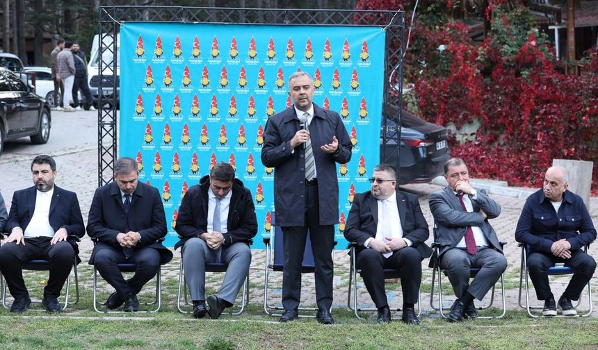 Başkan Toptaş, muhtarlarla Başkonuş Yaylası’nda buluştu