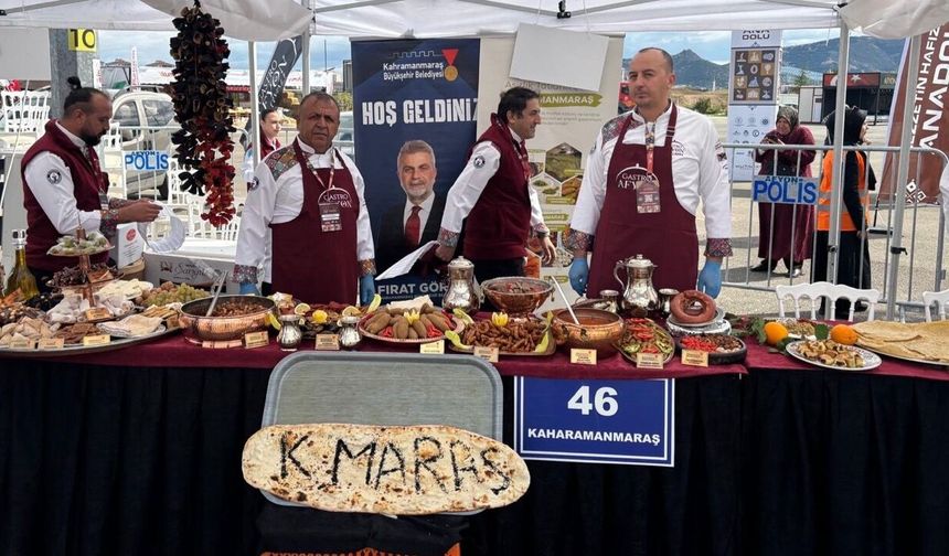 Kahramanmaraş’ın Yöresel Lezzetleri Gastro Afyon’da Yoğun İlgi Görüyor