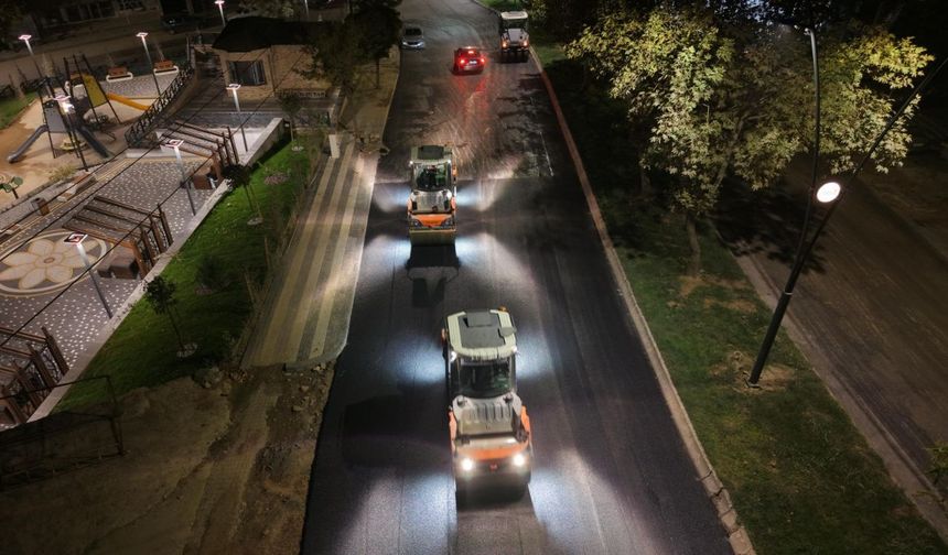 Büyükşehir, Asfalt Mesaisini Yeni Haftada 19 Farklı Noktada Sürdürecek