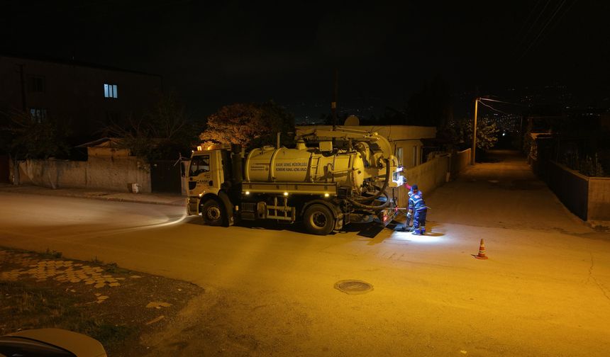 KASKİ’den Sağanak Yağışlar Öncesi Sahada Yoğun Mesai