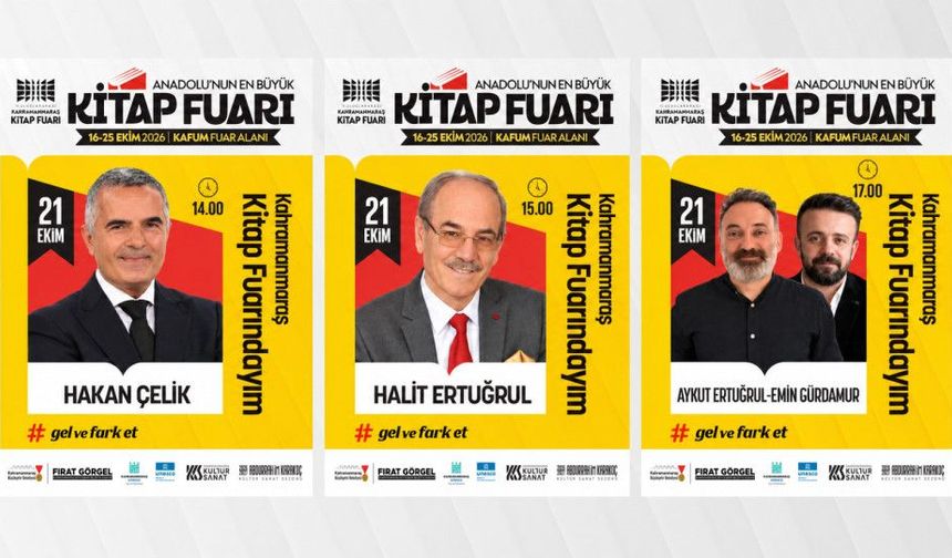Türkiye’nin Güçlü Kalemleri KAFUM’da Sevenleriyle Buluşacak