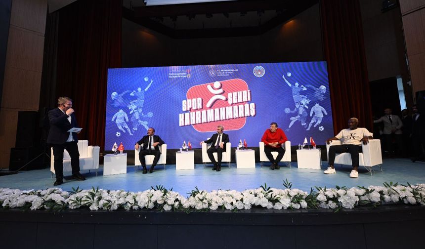 Spor Şehri Kahramanmaraş’ta Gençlere İlham Veren Buluşma