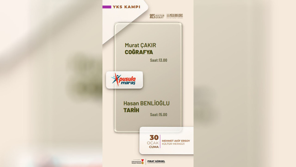 YKS Kampı Coğrafya ve Tarih Dersleri ile Sona Eriyor