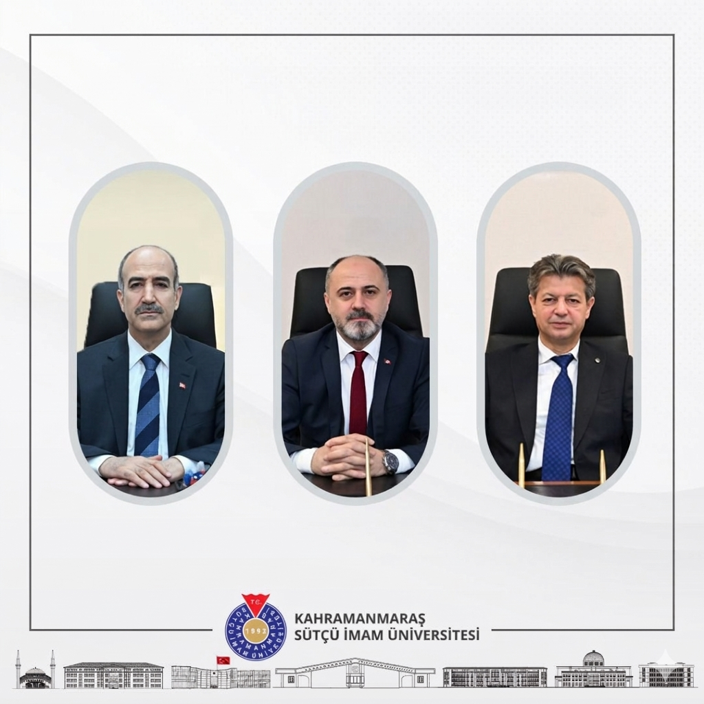 KSÜ’de Rektör Yardımcılığı Görevine Atamalar Yapıldı