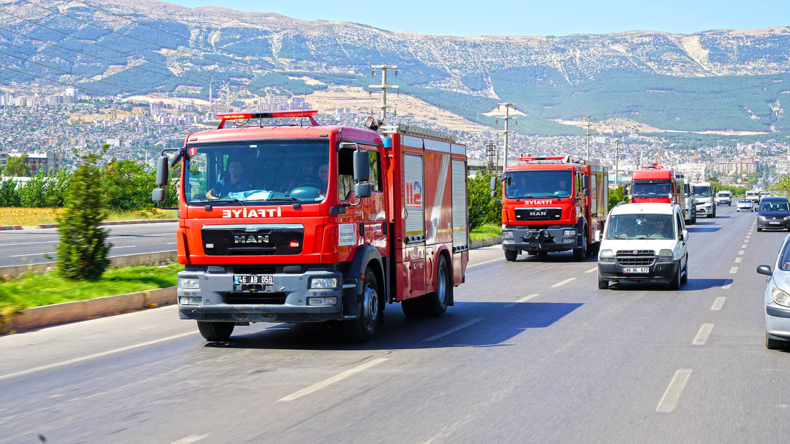 Kahramanmaraş İtfaiyesi, Mart Ayında 667 Olaya Müdahale Etti