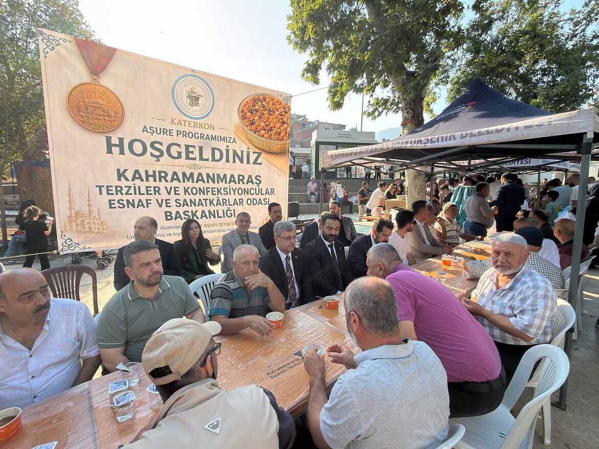 Terziler Ve Konfeksiyoncular Odası’ndan Muharrem Ayında Aşure İkramıkahramanmaraş Terziler Ve Ko