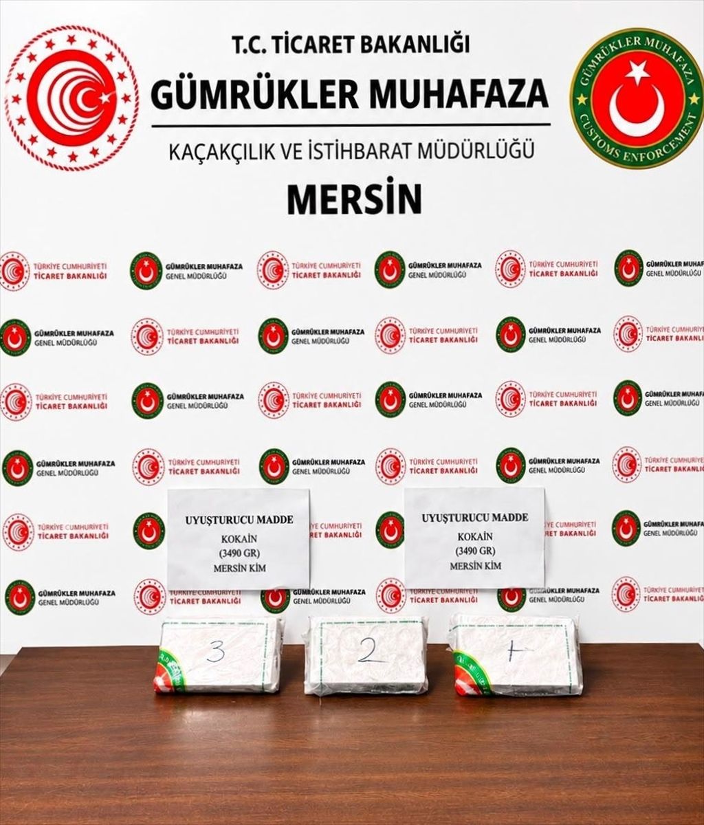 3 kilo 490 gram kokain ve 122 kilo 300 gram esrar ele geçirildi