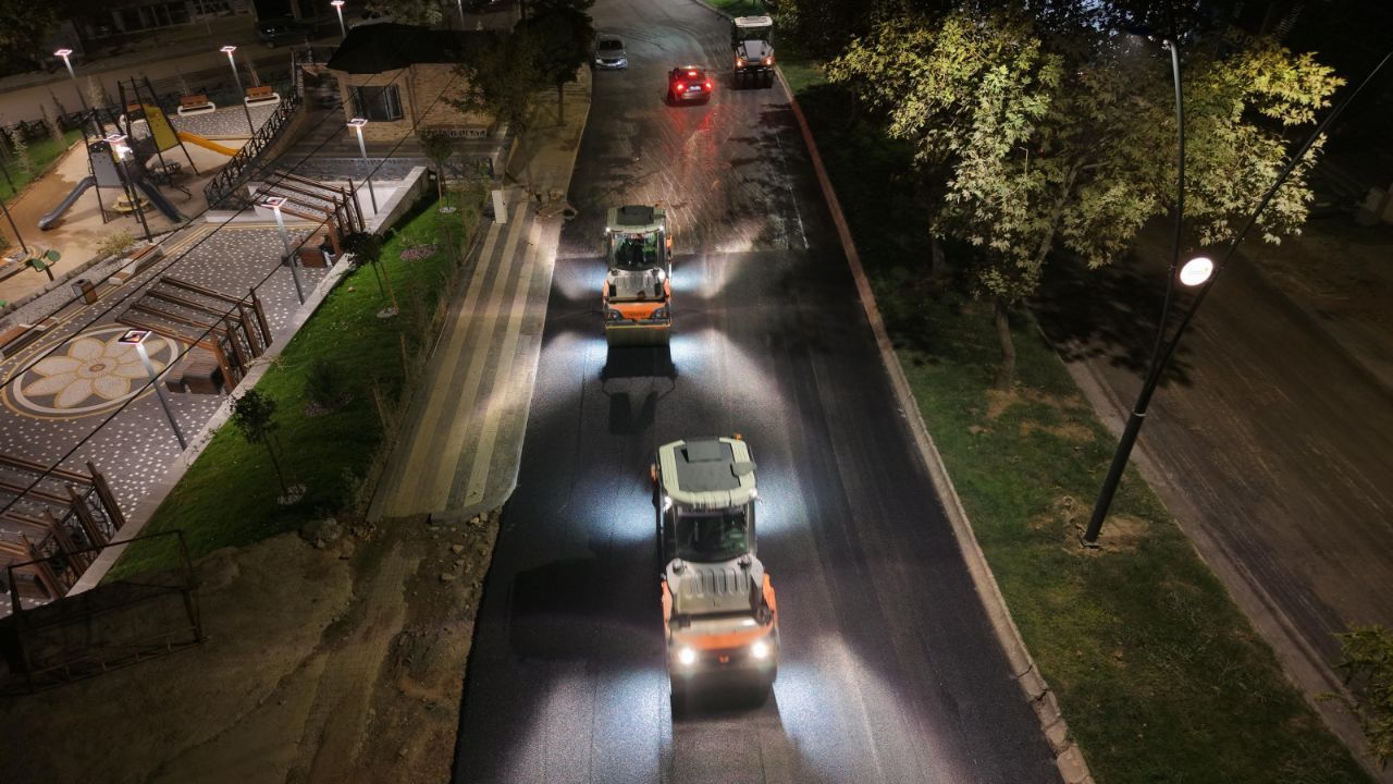 Büyükşehir, Asfalt Mesaisini Yeni Haftada 19 Farklı Noktada Sürdürecek